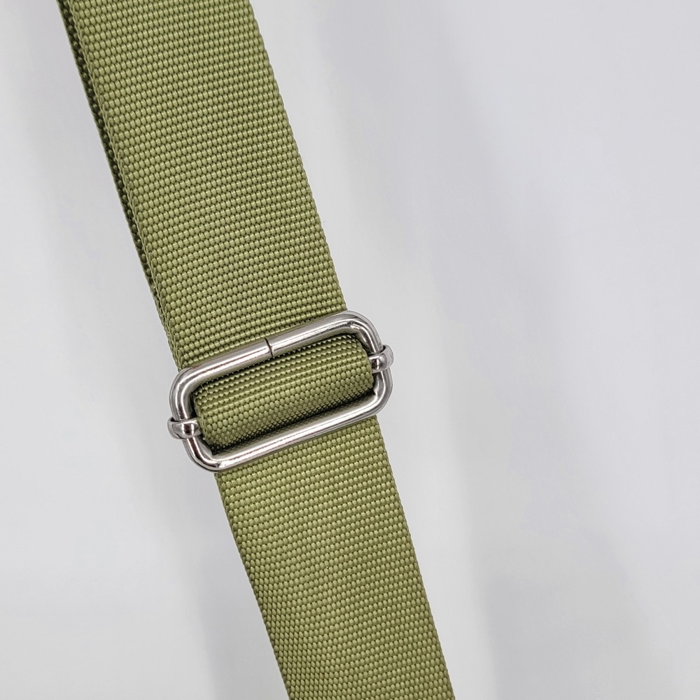 Baggallini Everywhere Crossbody Bag Olive Green Nylon Travel Purse Adjustable - Picture 5 of 11